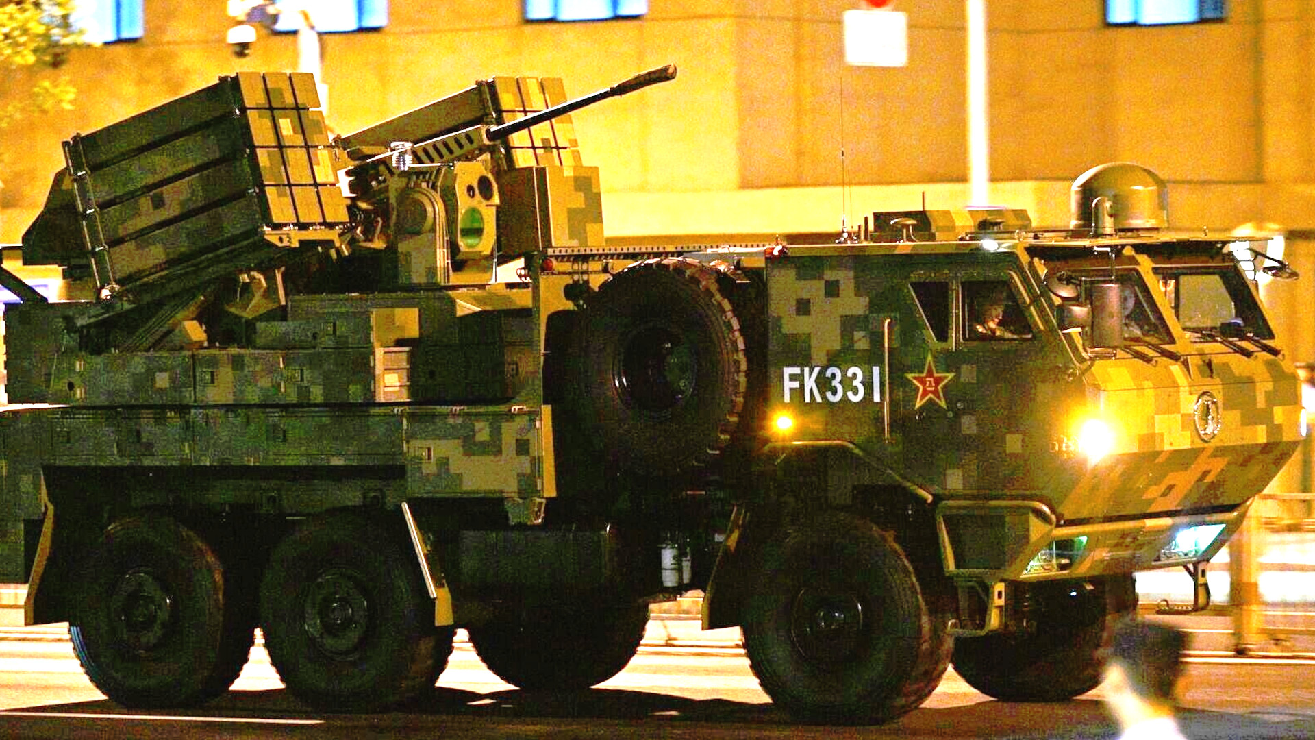 Check Out China’s Short-Range Air Defense Vehicle Capable Of Packing A Whopping 96 Mini Interceptors