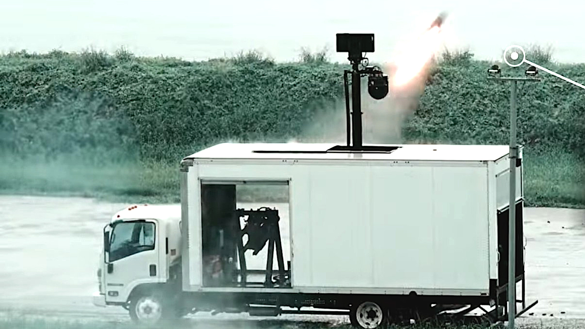 Taiwan's armed forces have developed a launch system for AGM-114 Hellfire missiles concealed inside what otherwise looks to be a civilian truck.