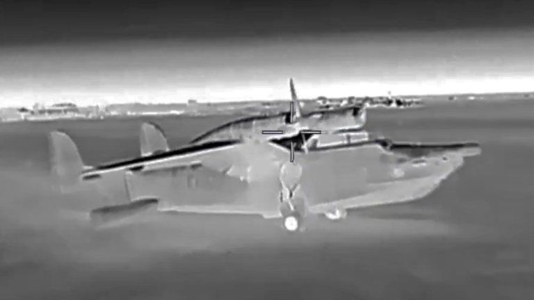 In what it claims is the first such attack in history, Ukraine has used drones to strike a pair of Russian Navy Be-12 twin-turboprop amphibians. The raid appears to have destroyed two of the extremely scarce amphibians, potentially halving the number of airworthy airframes available to Russia and leaving a question mark over its future service.