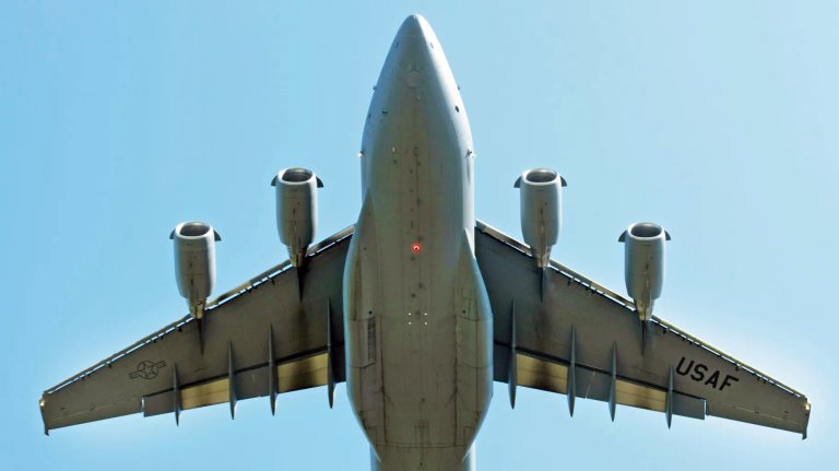 A C-17 Globemaster III assigned to the 164th Airlift Wing, Memphis Air National Guard, Tennessee departs from Joint Base Elmendorf-Richardson, Alaska providing airlift support for 11th Airborne Division soldiers participating in Talisman Sabre 25, July 13, 2025. Talisman Sabre 25 is a bilateral exercise with multinational participation hosted by Australia, in partnership with U.S. Indo-Pacific Command. The Talisman Sabre series is the principal Australian-U.S. military training activity focused on mid-intensity, high-end war fighting to ensure our forces are capable, interoperable, deployable on short notice and combat-ready.