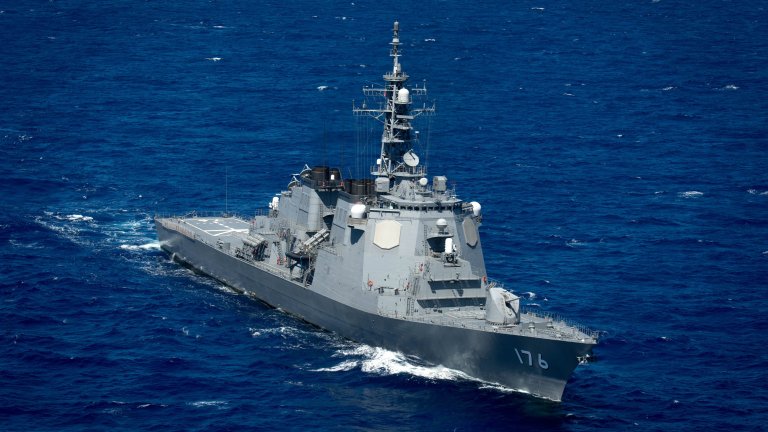 apan Maritime Self-Defense Force guided missile destroyer JS Chokai (DDG 176) steams in close formation as one of 40 ships and submarines representing 13 international partner nations during Rim of the Pacific 2016. Twenty-six nations, more than 40 ships and submarines, more than 200 aircraft, and 25,000 personnel are participating in RIMPAC from June 30 to Aug. 4, in and around the Hawaiian Islands and Southern California. The world's largest international maritime exercise, RIMPAC provides a unique training opportunity that helps participants foster and sustain the cooperative relationships that are critical to ensuring the safety of sea lanes and security on the world's oceans. RIMPAC 2016 is the 25th exercise in the series that began in 1971.