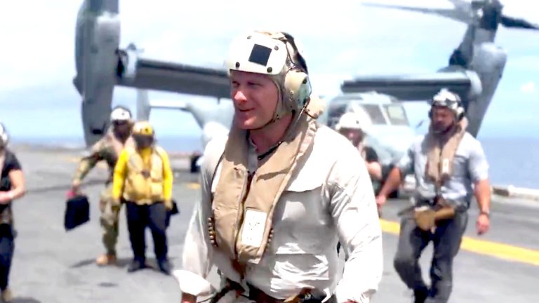 Secretary of War Pete Hegseth and Joint Chiefs Chairman Gen. Dan Caine visited Puerto Rico amid growing tensions with Venezuela.