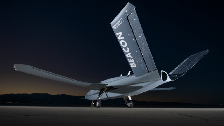 For the Beacon program, Northrop Grumman has adapted the Model 437 Vanguard, adding digitally engineered wings and modifications for optionally autonomous flight. The first flight was achieved with a test pilot in the cockpit.