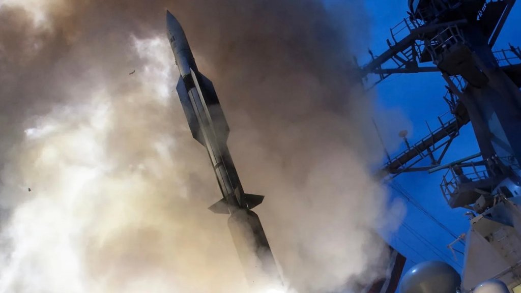 The Navy’s SM-6 missile has become an all-star of multi-role capability and a shining example of how repackaging existing systems with some new tech can garner grand results. The missile can shoot down air-breathing threats like aircraft and cruise missiles, it can swat incoming ballistic missiles in the terminal phases of flight, it can attack sea targets, and it even has a latent land attack potential. It is also network enabled and can engage targets well beyond the sensor reach of its launch platform using telemetry data-linked from a third-party platform, like a jet fighter. It does all this over long ranges, reaching out over 150 miles from its vertical launch cell aboard American destroyers and cruisers.