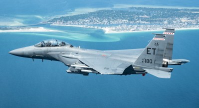 F-15E Strike Eagle Fires Drone Killing Laser-Guided Rockets In New Images