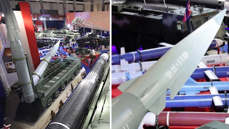 North Korea has unveiled what it says is a new hypersonic missile dubbed Hwasong-11Ma, designed to be fired from a 10-wheeled transporter-erector-launcher (TEL) that can carry two of the weapons at once.