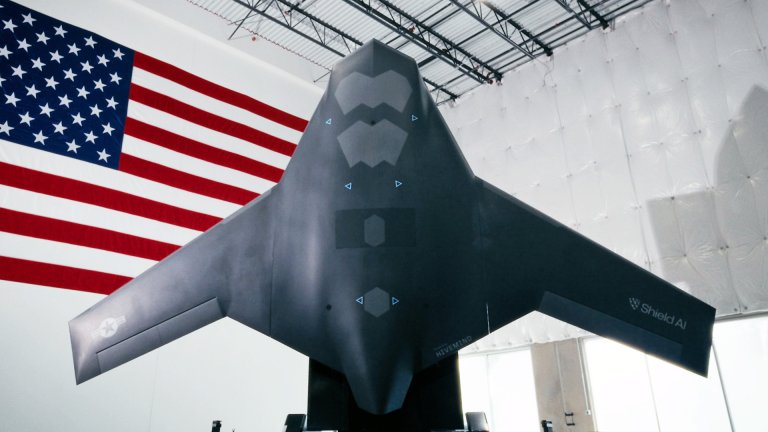 Shield AI has unveiled X-BAT, a stealthy jet-powered 'autonomous fighter' designed to take off vertically and land the same way, tail first, after completing its mission.