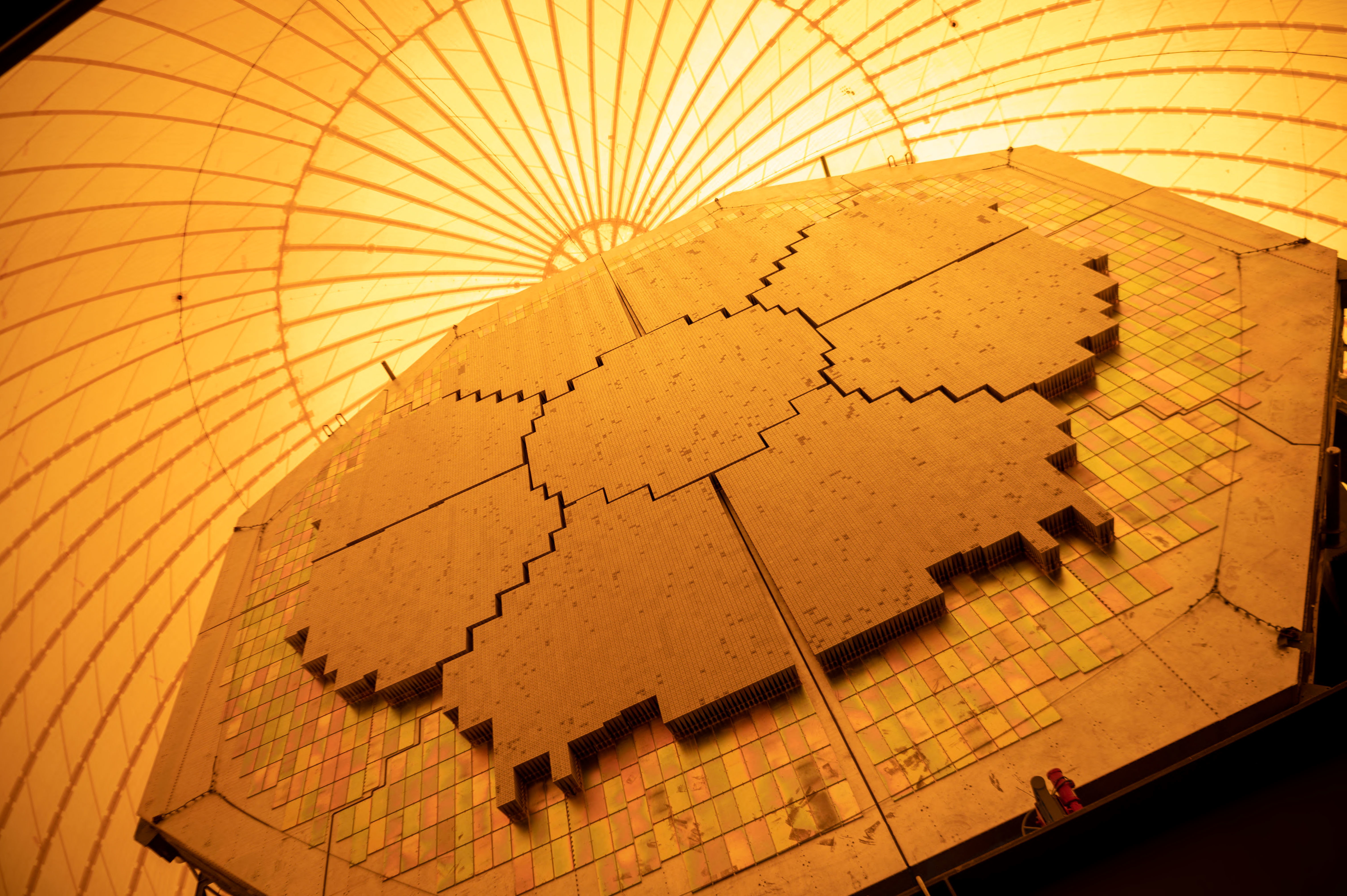 The Missile Defense Agency (MDA) hosted a tour of the Sea-Based X-band Radar (SBX) on Ford Island at Joint Base Pearl Harbor-Hickam, Hawaii, March 2, 2023. Members of local media were given the opportunity to tour the SBX-1, known to the locals as the giant “golf ball”. After a record 662 days at sea, the SBX-1 is undergoing regular maintenance and system upgrades. The MDA says it’s the world’s largest, most powerful mobile radar of its kind. (U.S. Navy photo by Joanne Hayag)