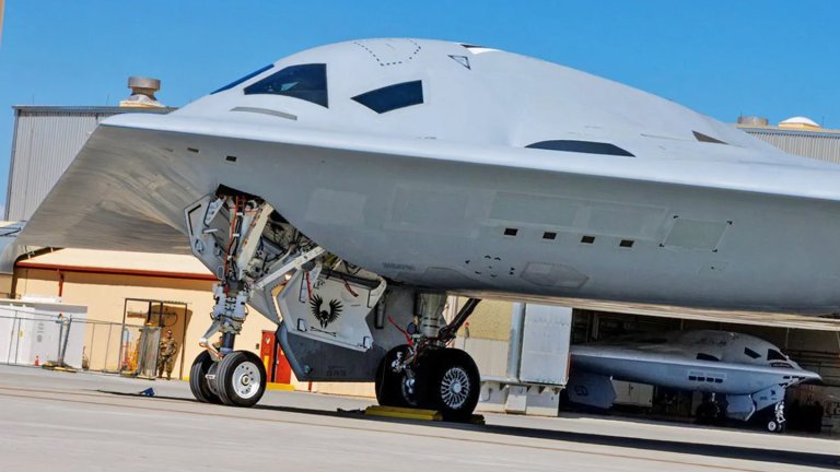 B-21 with a single pilot on board.