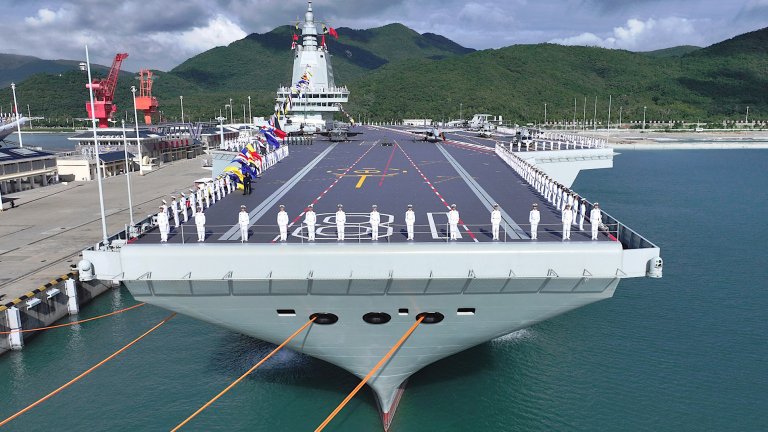 China has now formally commissioned its first catapult-equipped aircraft carrier, the Fujian, into service.