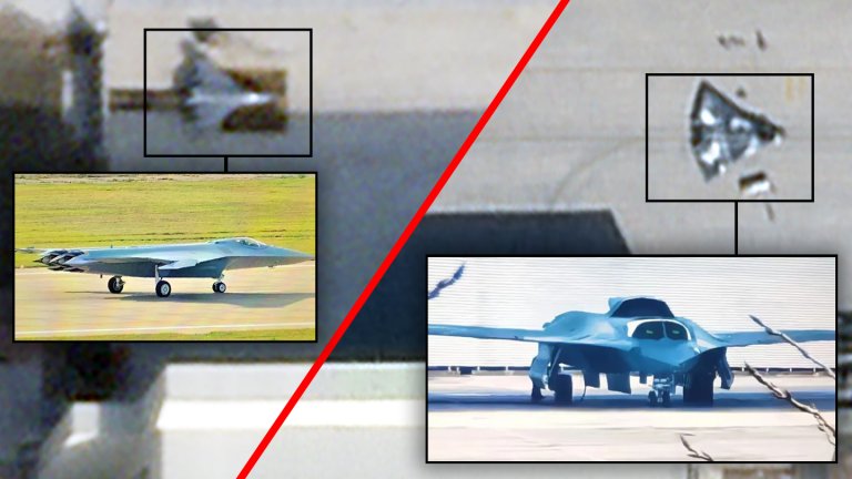 We now have the first known commercial satellite imagery of the two Chinese sixth-generation stealth fighter designs that emerged nearly a year ago.