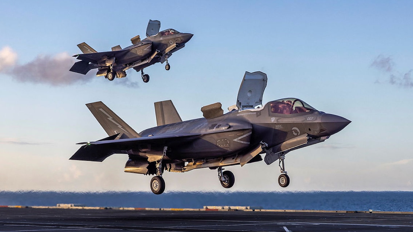 UK F-35B Still Stranded In Japan Is Awaiting Spare Parts