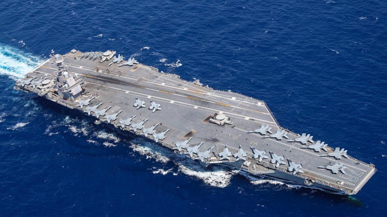 As U.S. President Donald Trump suggests Venezuelan dictator Nicolas Maduro wants to talk, the USS Ford is now about 700 miles north of Caracas.