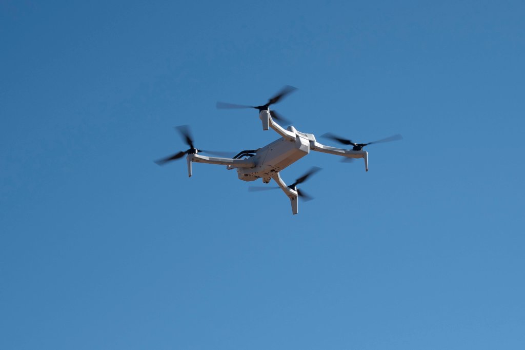 SPAIN - OCTOBER 30: The Army carries out a dynamic demonstration that integrates robotic systems in collaboration with national industry and the participation of international observers and the Armed Forces, at the 'Alvarez de Sotomayor' maneuver and shooting range in Viator (Almeria). On October 30, 2025, in Viator, Almeria (Andalusia, Spain). These exercises are intended to show the Army's robotic combat capability, evaluating its competitiveness in unmanned air and ground systems, electronic warfare, anti-drone systems, marauding munitions and satellite and 5G communications solutions. (Photo By Marian Leon/Europa Press via Getty Images)