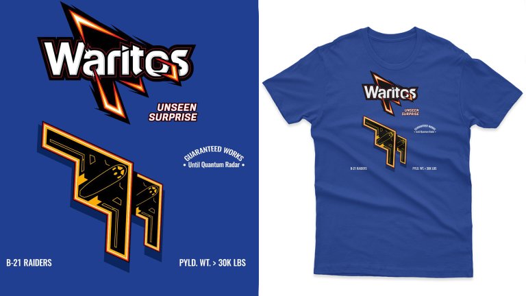 Celebrate The Air Force’s Newest ‘Flying Dorito’ With This T-Shirt