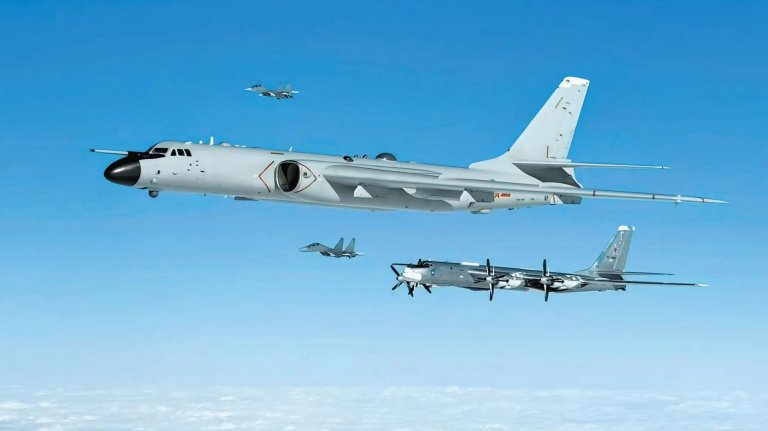 Japan and South Korea scrambled jets to respond to a joint Russian-Chinese bomber patrol.