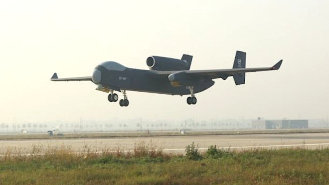 China's heavyweight jet-powered Jiutian drone, said to have a maximum takeoff weight of around 17.6 tons (16 metric tons), has flown.
