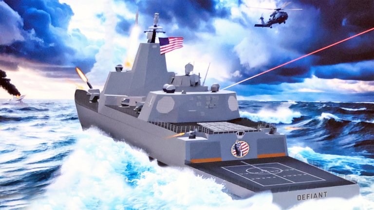 President Donald Trump has rolled out plans for new Trump class warships for the U.S. Navy.