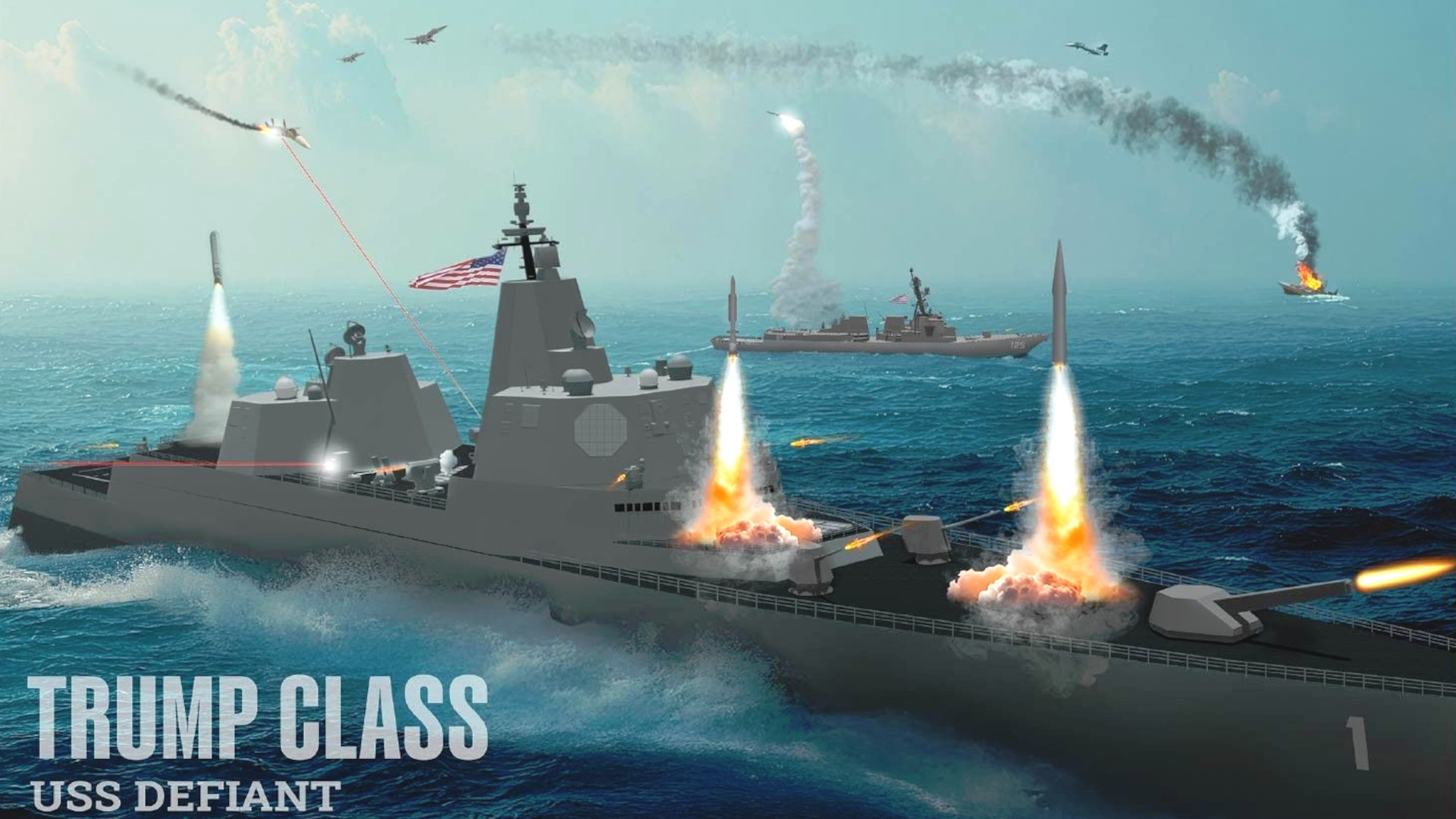 twz.com - Joseph Trevithick - Trump Class Battleship Construction Won't Begin Until 2030s