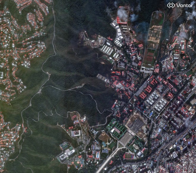 Destruction Seen At Caracas Base That Was A Focus Of The U.S. Military