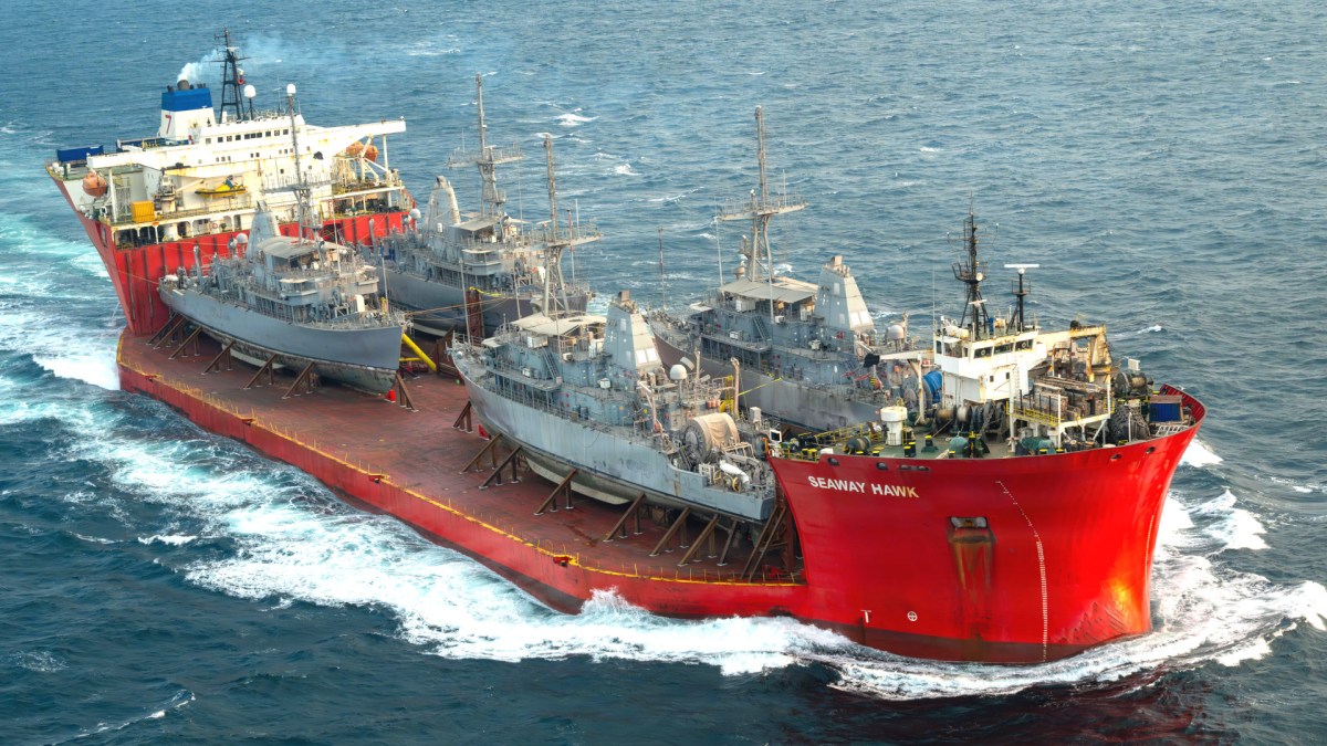 Navy’s Avenger Class Mine Hunters Have Left The Middle East For Good