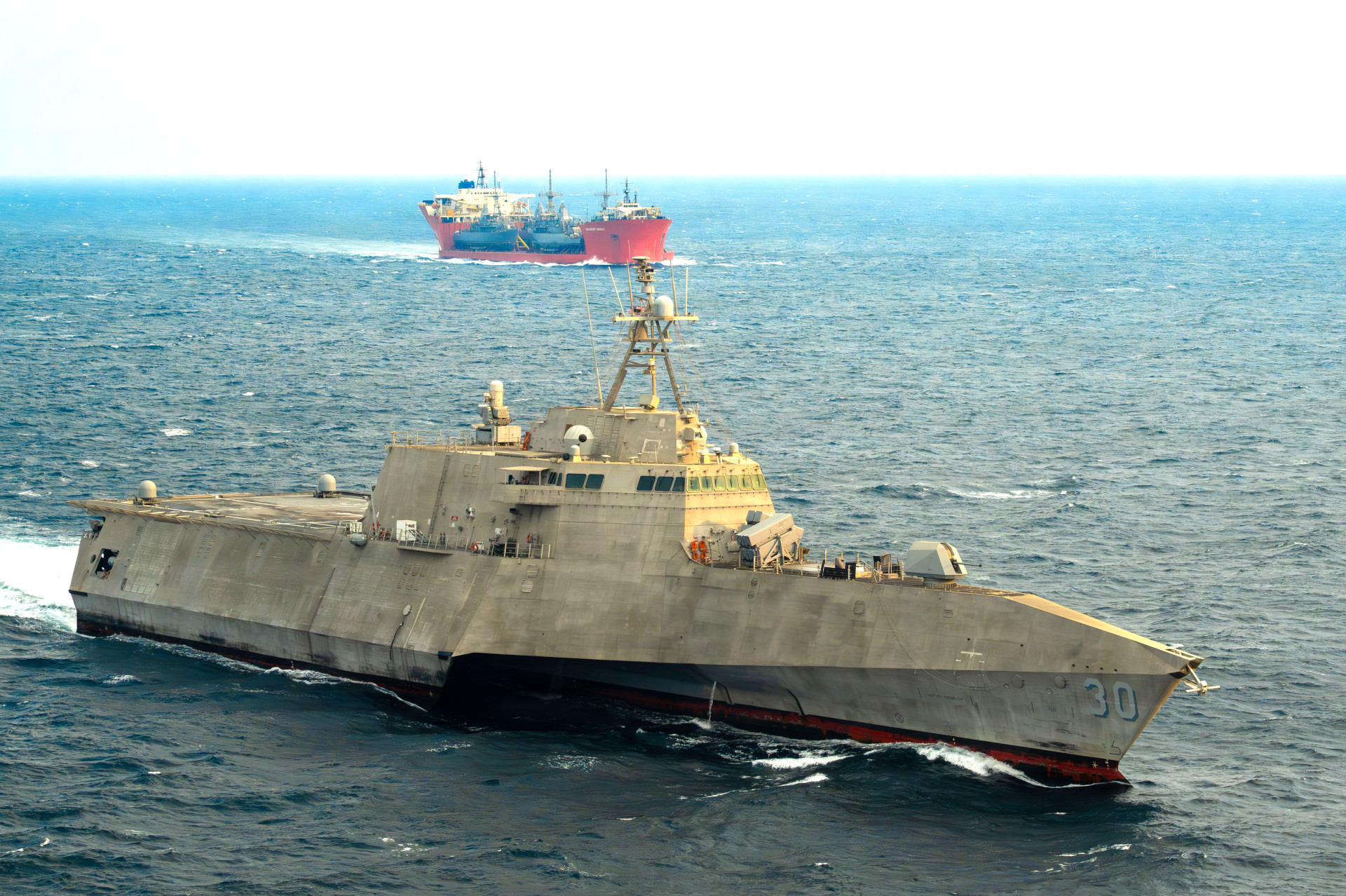 U.S. Navy Minesweepers Stationed In Middle East Are Now In Singapore