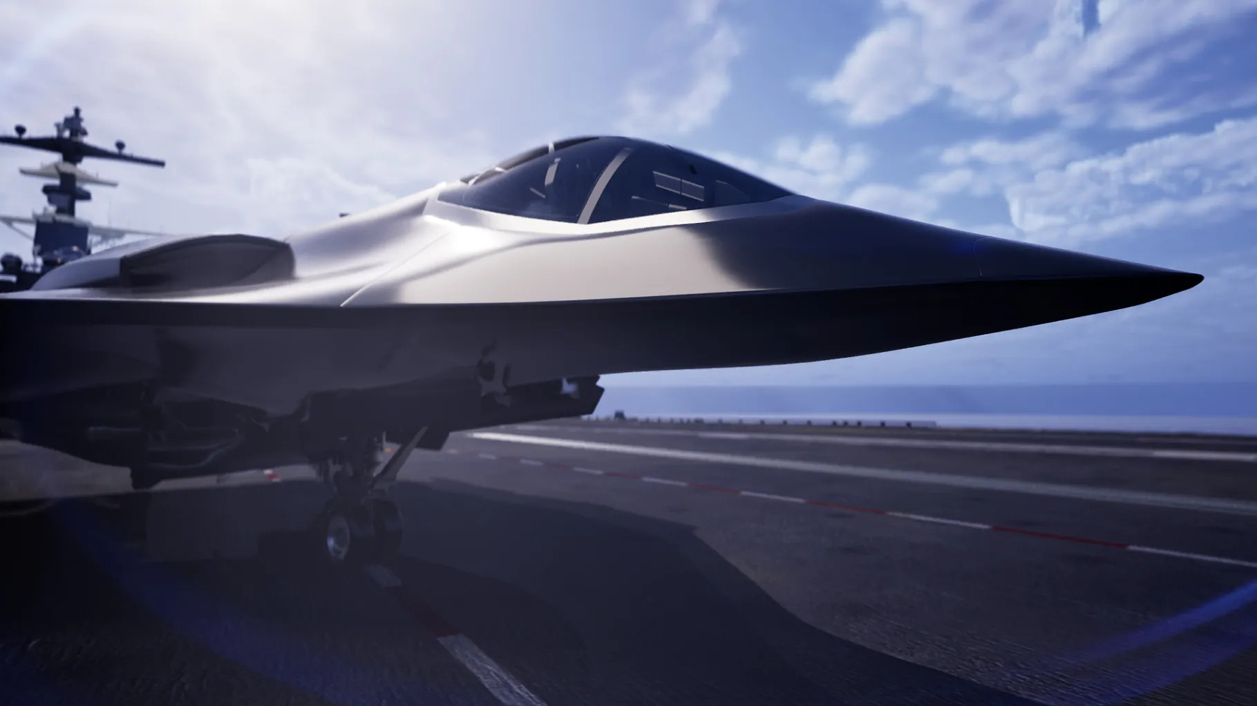 The House and Senate Appropriations Committees have negotiated a draft defense spending bill that includes nearly $900 million for the U.S. Navy’s F/A-XX next-generation carrier-based combat jet program.