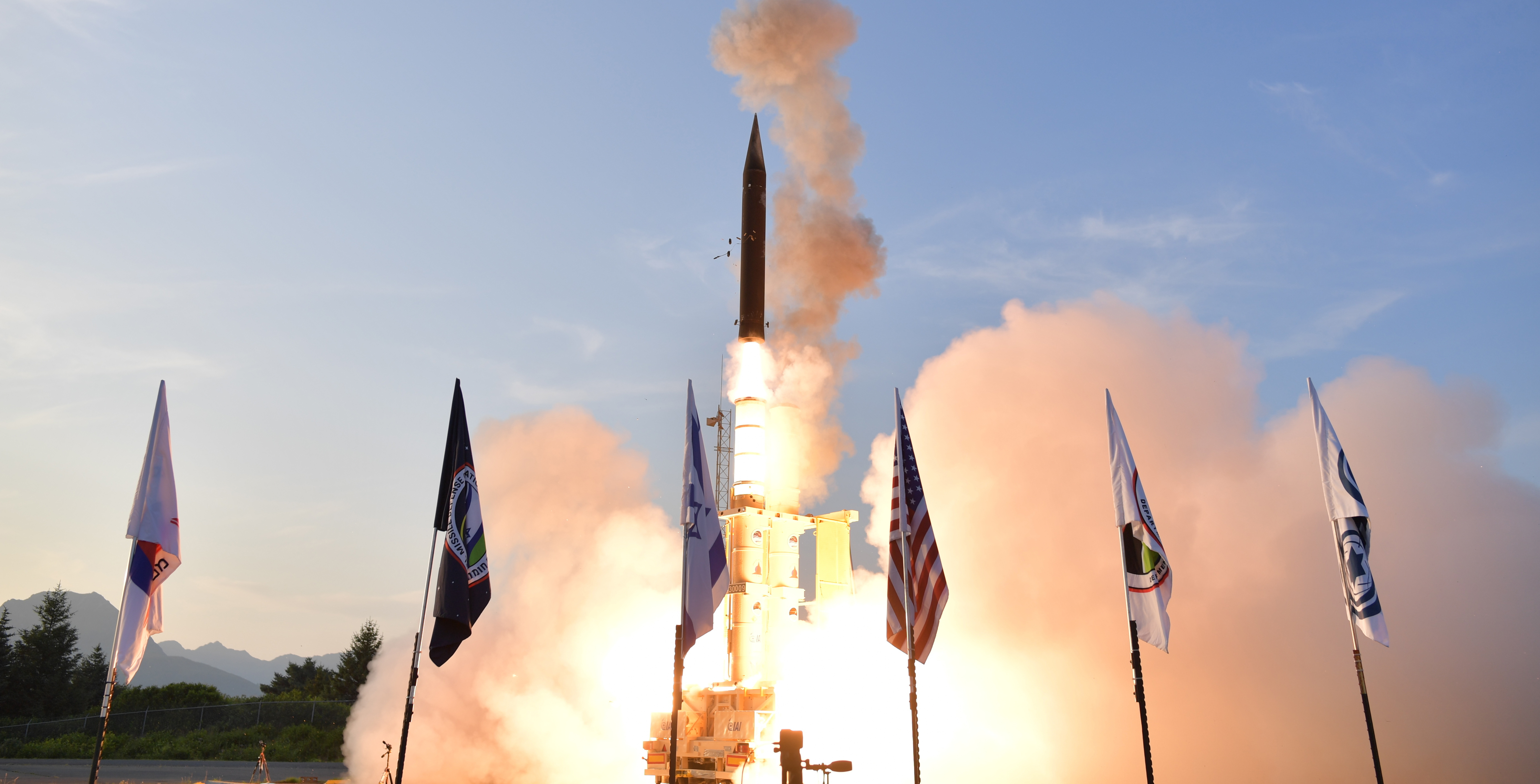 The Israel Missile Defense Organization (IMDO) of the Directorate of Defense Research and Development (DDR&D) and the U.S. Missile Defense Agency (MDA) completed a successful flight test campaign with the Arrow-3 Interceptor missile. Flight Test Arrow-01 demonstrated the Israeli Arrow Weapon System’s ability to conduct a high altitude hit-to-kill engagement. Interceptor tests were conducted that successfully destroyed target missiles. These test were conducted at Pacific Spaceport Complex-Alaska (PSCA) in Kodiak, Alaska.