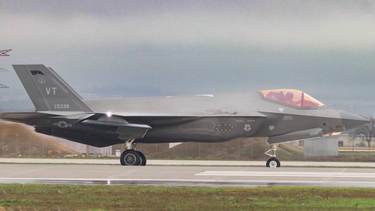 F-35A stealth fighters from the Vermont Air National Guard are moving cl;oser to the Middle East amid an ongoing U.S. military buildup there.