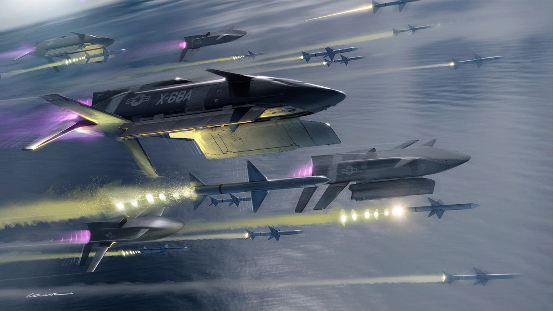 X-68A LongShot Air-To-Air Missile-Carrying Drone Moves Closer To F