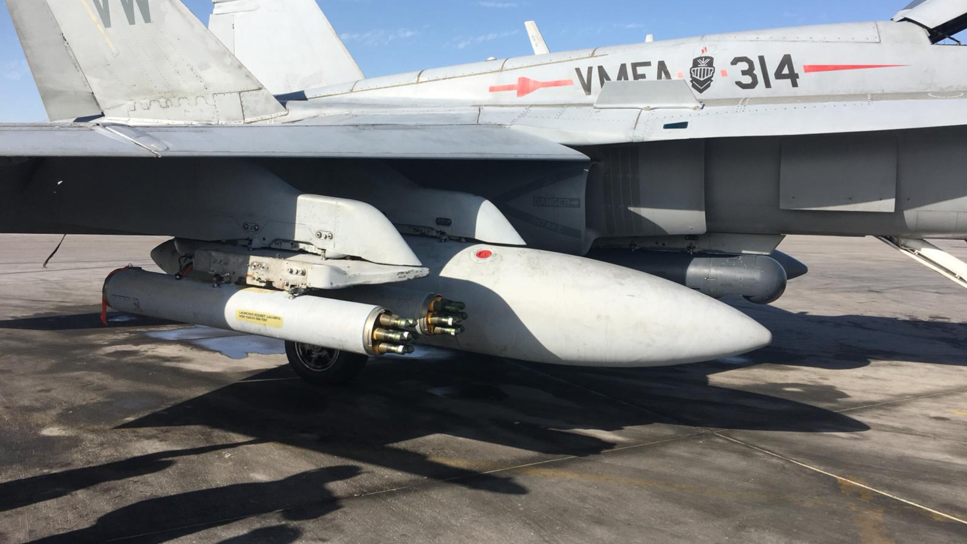 U.S. Marine Corps legacy F/A-18C/D Hornets are in line to add air-to-air optimized versions of the 70mm Advanced Precision Kill Weapon System II (APKWS II) rocket to their arsenal.