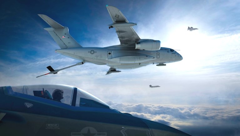 Newly teamed-up Northrop Grumman and Embraer are hoping that a boom refueling system-equipped version of the latter's KC-390 Millennium twin jet engine tanker-transport will catch the eye of the U.S. Air Force.