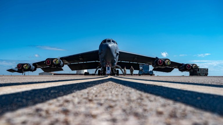 Barksdale Air Force Base in Lousiana, home to B-52 bombers, was the site of a wave of recent drone incursions.