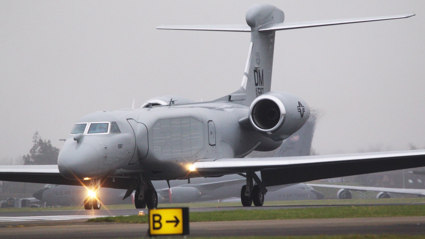 EA-37B Compass Call Electronic Attack Jets Cross The Pond, Middle East Next?