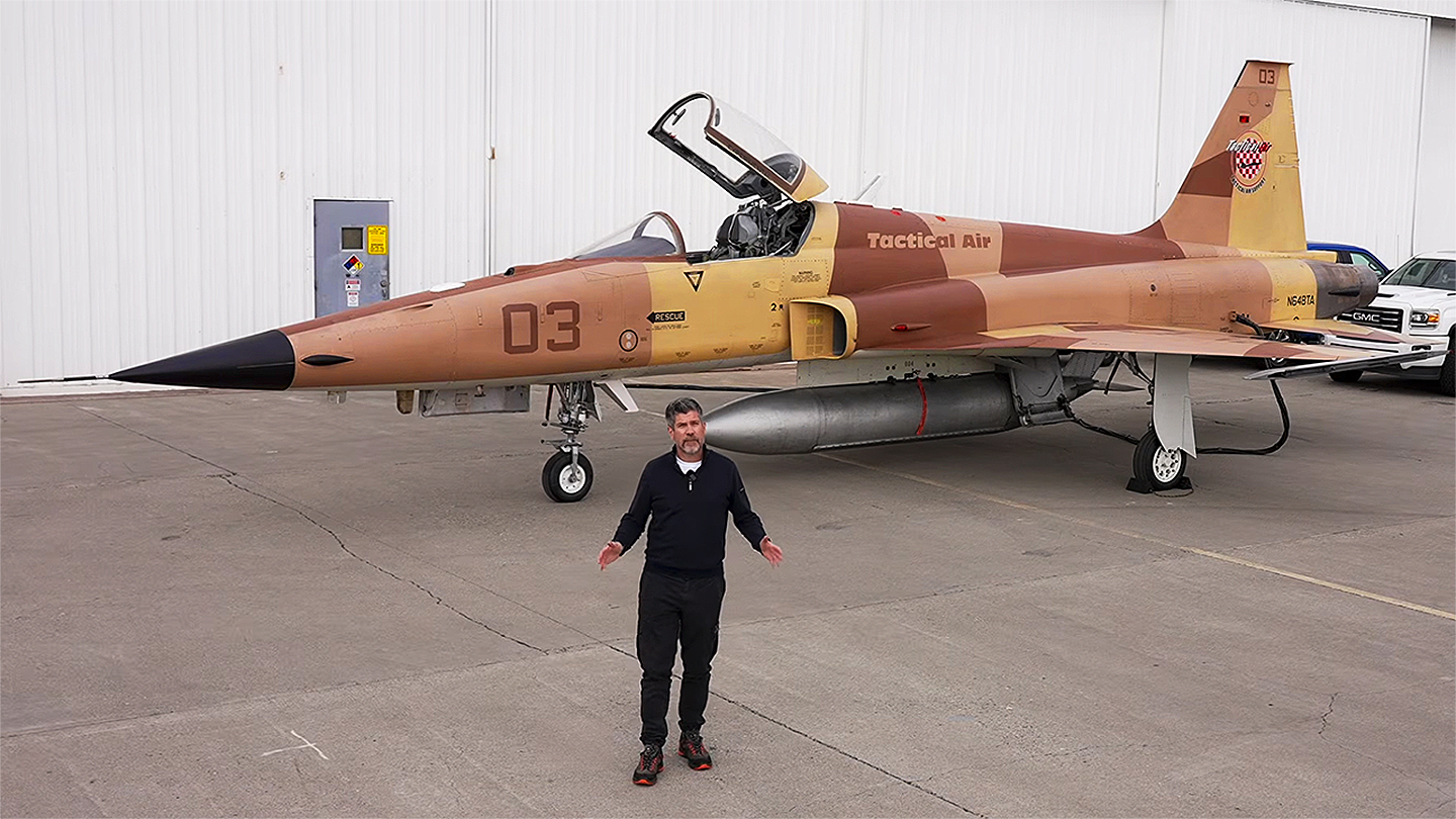 Private F-5 Adversary Jets Advance Navy Fighter Training