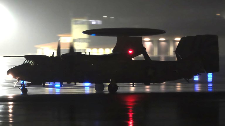 The move is a somewhat rare one for the E-2 community, but it's extremely logical, and likely highly urgent, considering what is going on in the Middle East.