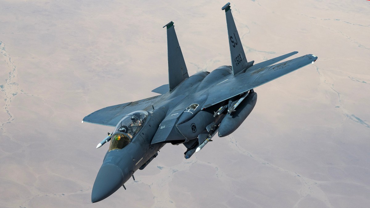 U.S. Denies F-15E Strike Eagle Went Down In Iran