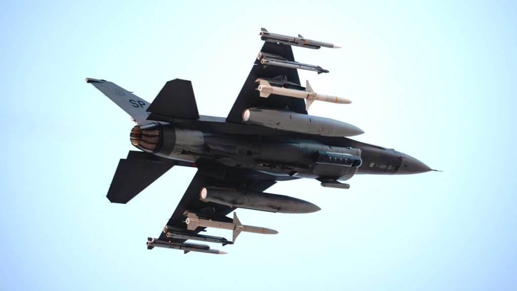 Pictures showing an F-15E Strike Eagle and an F-16CM Viper supporting ongoing operations against Iran highlight the changing character of the ongoing air campaign.