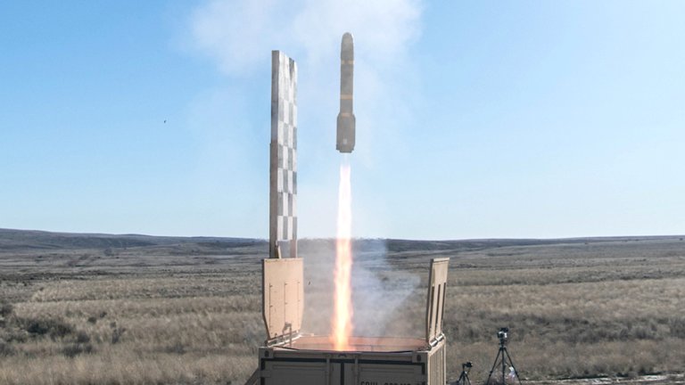 Lockheed Martin has developed a launcher called Grizzly that fires AGM-114 Hellfire missiles from within an otherwise unassuming 10-foot shipping container.