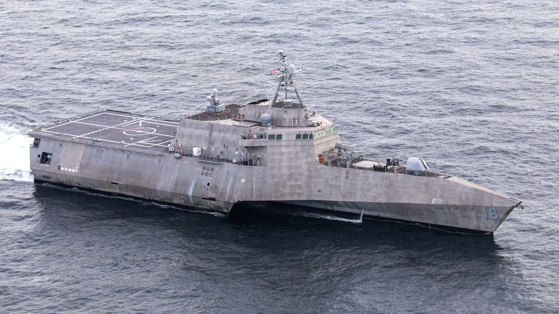 In a follow-up to our recent story about a pair of U.S. Navy Independence class Littoral Combat Ships (LCS) configured for minesweeping appearing in the Pacific, those vessels have now moved further east from Malaysia to Singapore.