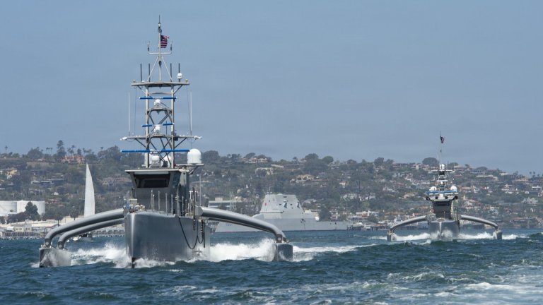 The U.S. Navy has unveiled a "marketplace" model for acquiring future fleets of uncrewed surface vessels (USV), which could be owned and/or operated by the service or contractors.