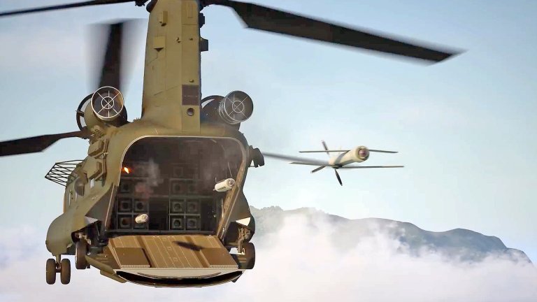 Boeing has provided details on its future plans for the venerable H-47 Chinook, including adding launched effects and creating a path toward an uncrewed version of the helicopter.