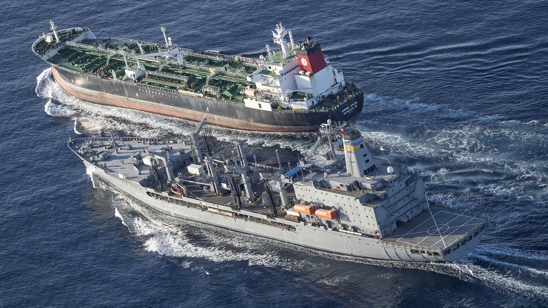 Iranian Attacks Change Way Navy Refuels Its Ships In Middle East