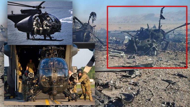 Little birds of the 160th SOAR were destroyed in Iran after the successful rescue of a F-15E WSO