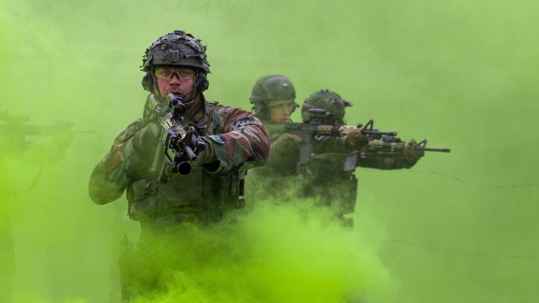 The United States Marine Corps unveiled its new ground combat plan today.