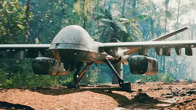 General Atomics is calling attention to a new mission for its Mojave short takeoff and landing (STOL) drone: hunting uncrewed aerial threats with laser-guided Advanced Precision Kill Weapon System II (APKWS II) rockets.