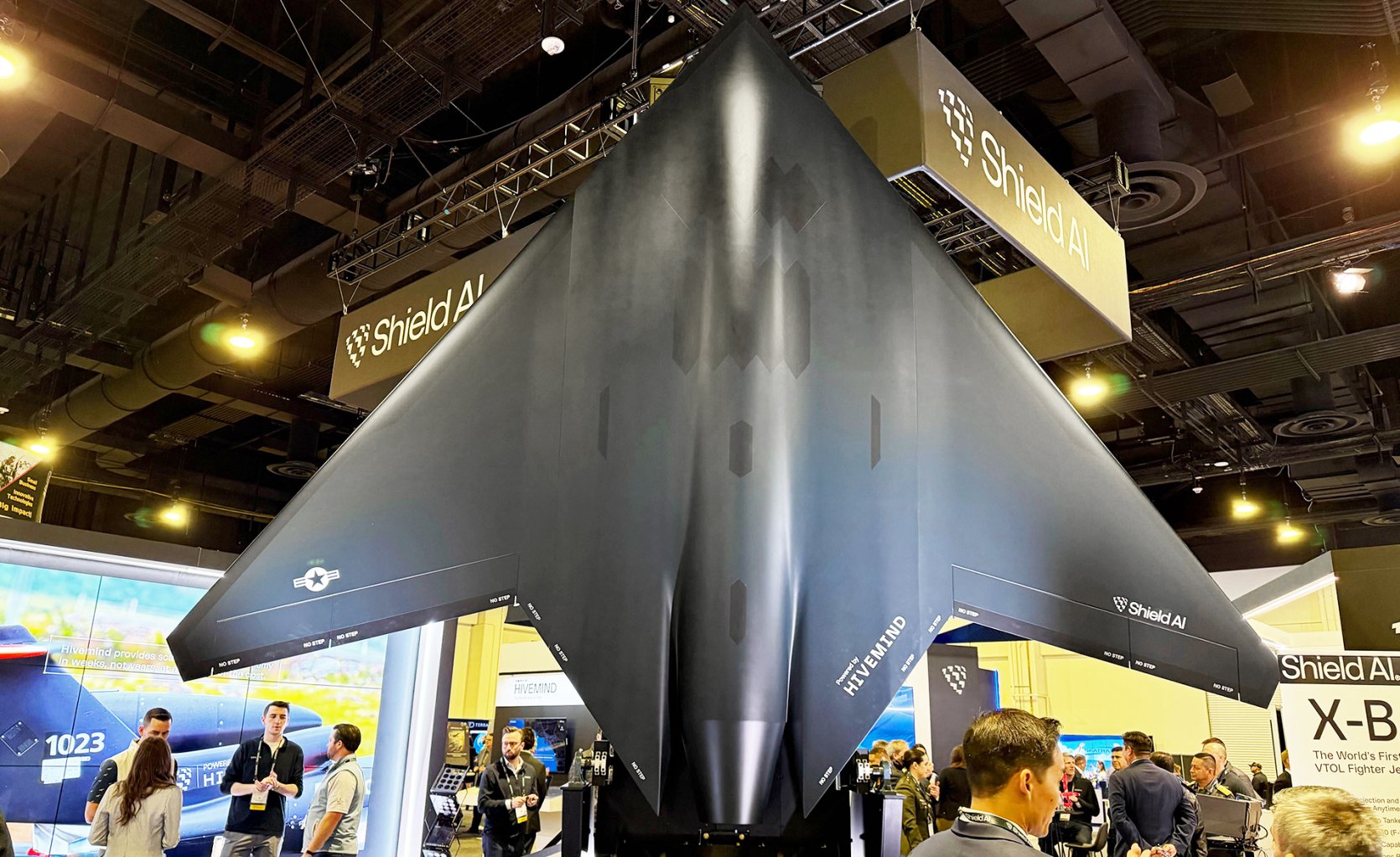 X-Bat's new design at sea air space 2026.