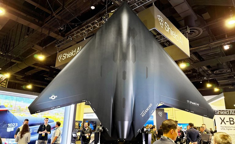 X-Bat's new design at sea air space 2026.