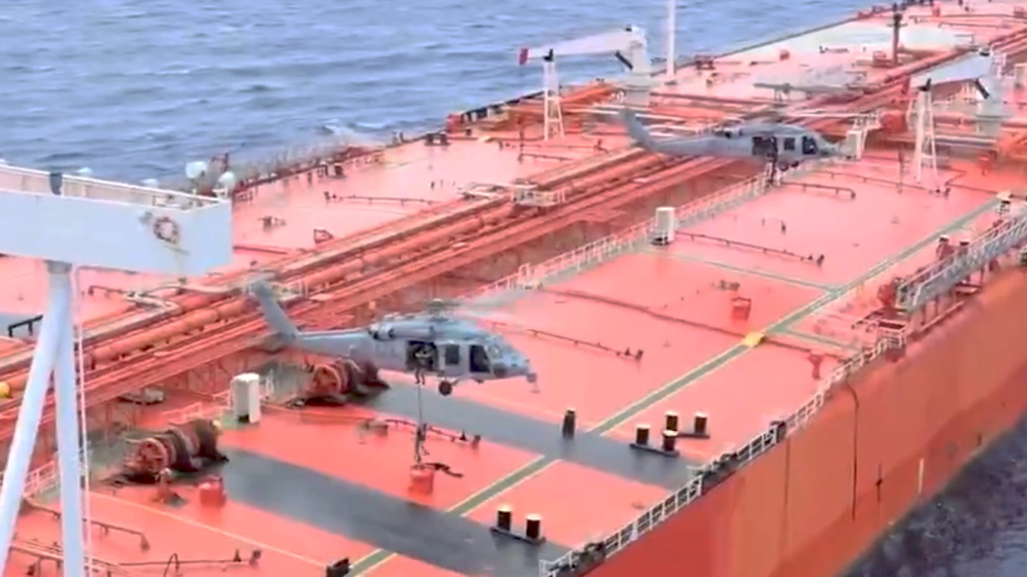 Pentagon Announces Boarding of Sanctioned Iranian-Linked Oil Tanker in Indian Ocean