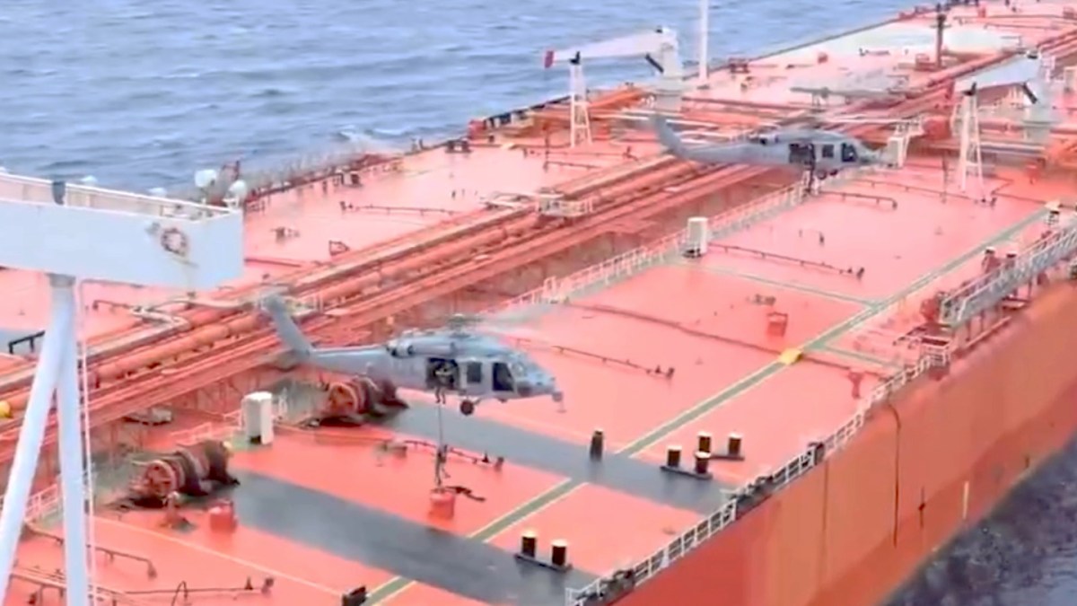 U.S. Interdicts First Iranian-Linked Ship Outside The Middle East Region Since Epic Fury Began (Updated)